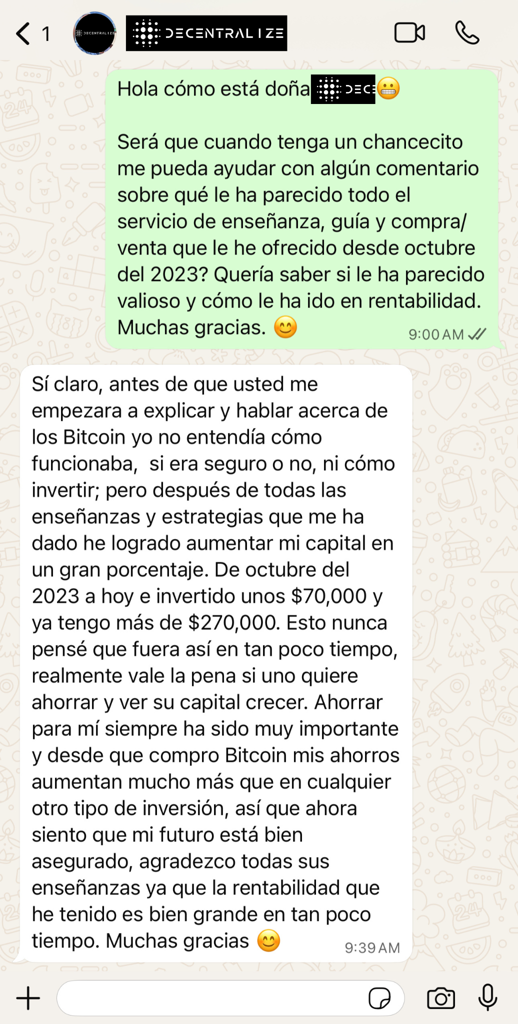 Testimonio cliente 4