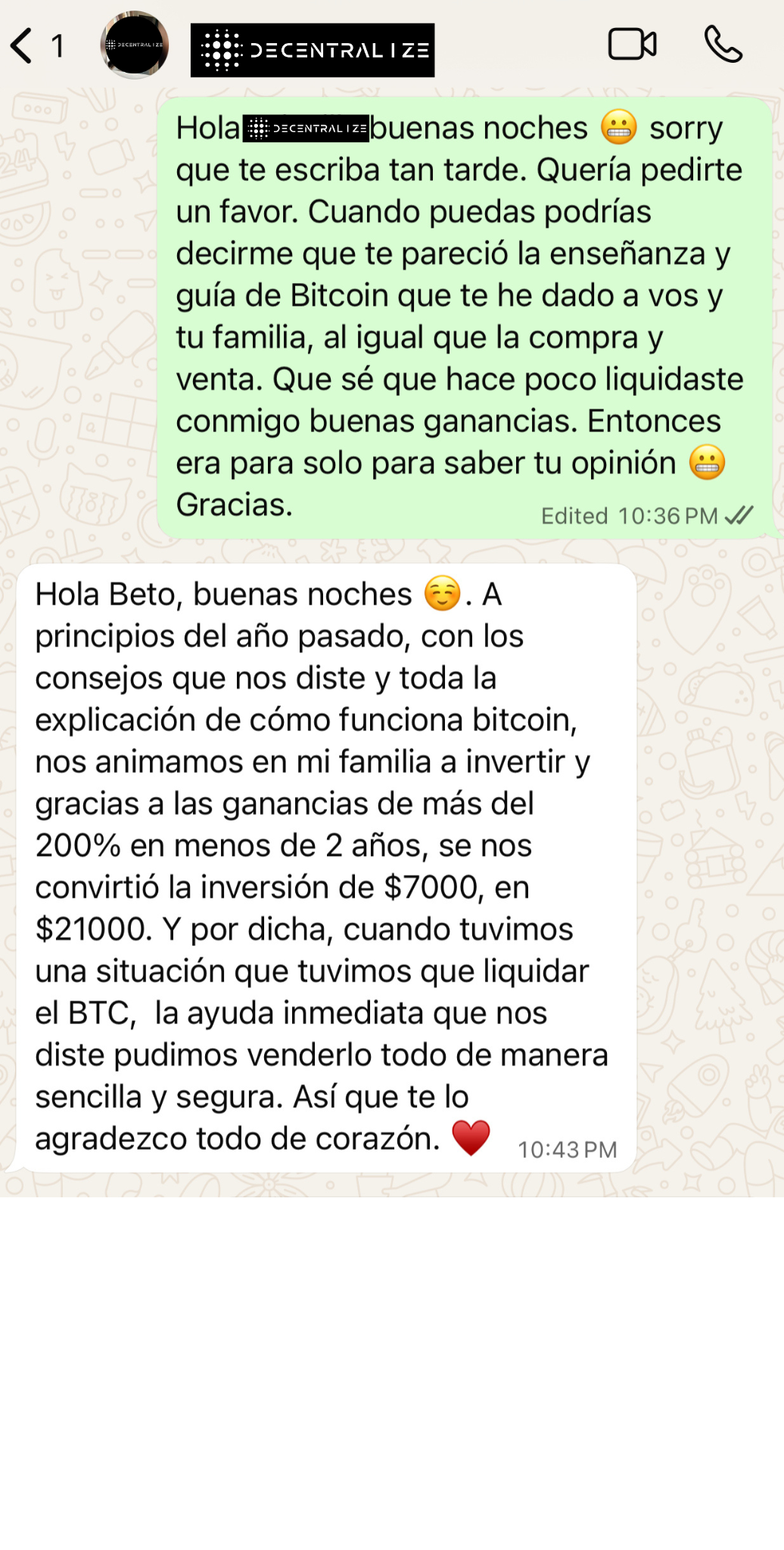 Testimonio cliente 6